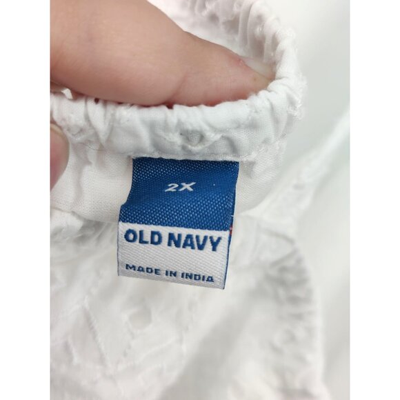 New Old Navy Eyelet Skirt/ matching Tank Size 2x - Picture 4 of 10